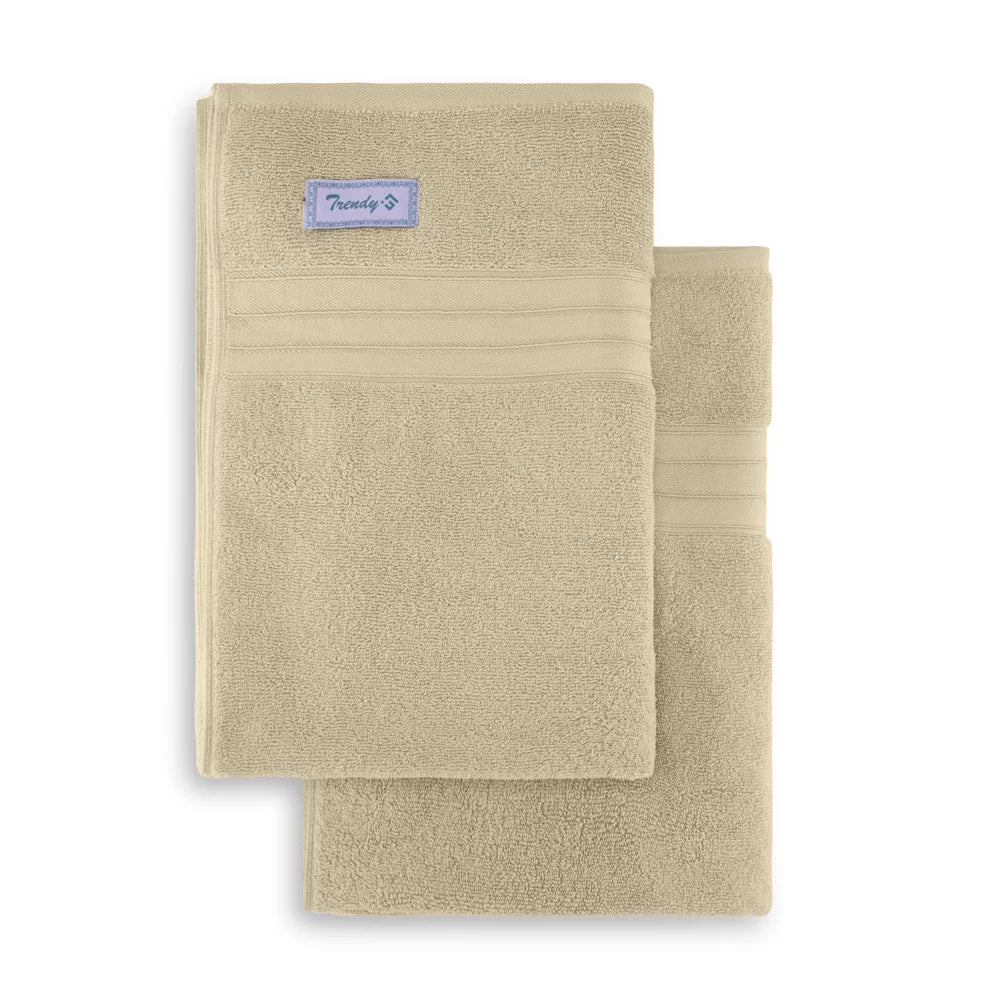 منشفة حمام عصرية من القطن من BYFT Home، عالية الامتصاص وسريعة الجفاف، عالية الجودة