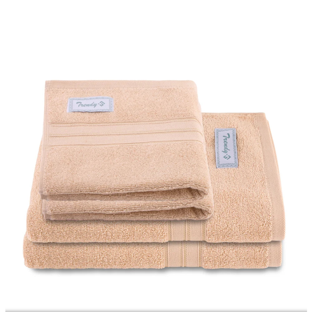 منشفة حمام عصرية من القطن من BYFT Home، عالية الامتصاص وسريعة الجفاف، عالية الجودة