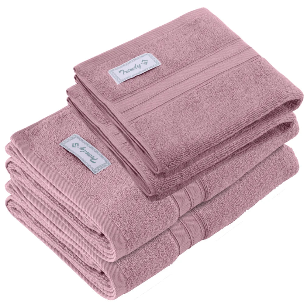 منشفة حمام عصرية من القطن من BYFT Home، عالية الامتصاص وسريعة الجفاف، عالية الجودة