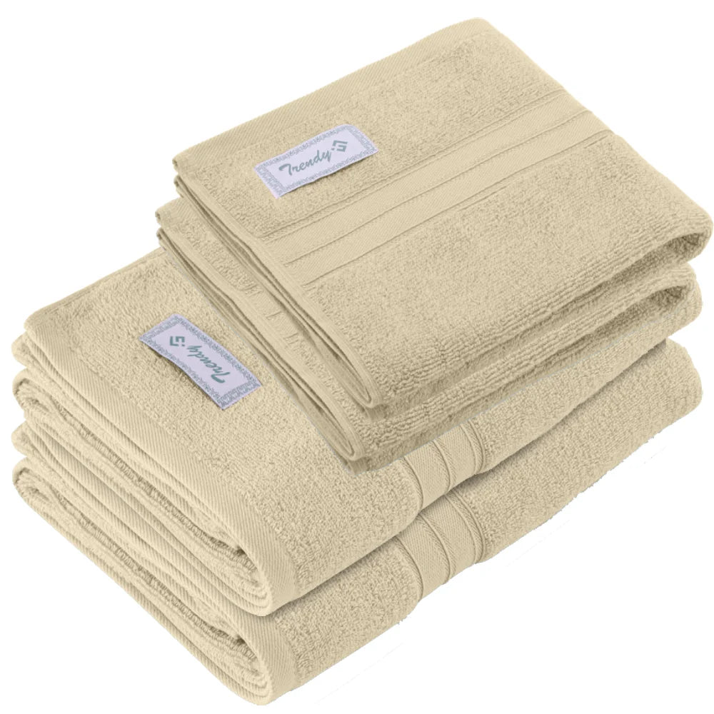 منشفة حمام عصرية من القطن من BYFT Home، عالية الامتصاص وسريعة الجفاف، عالية الجودة