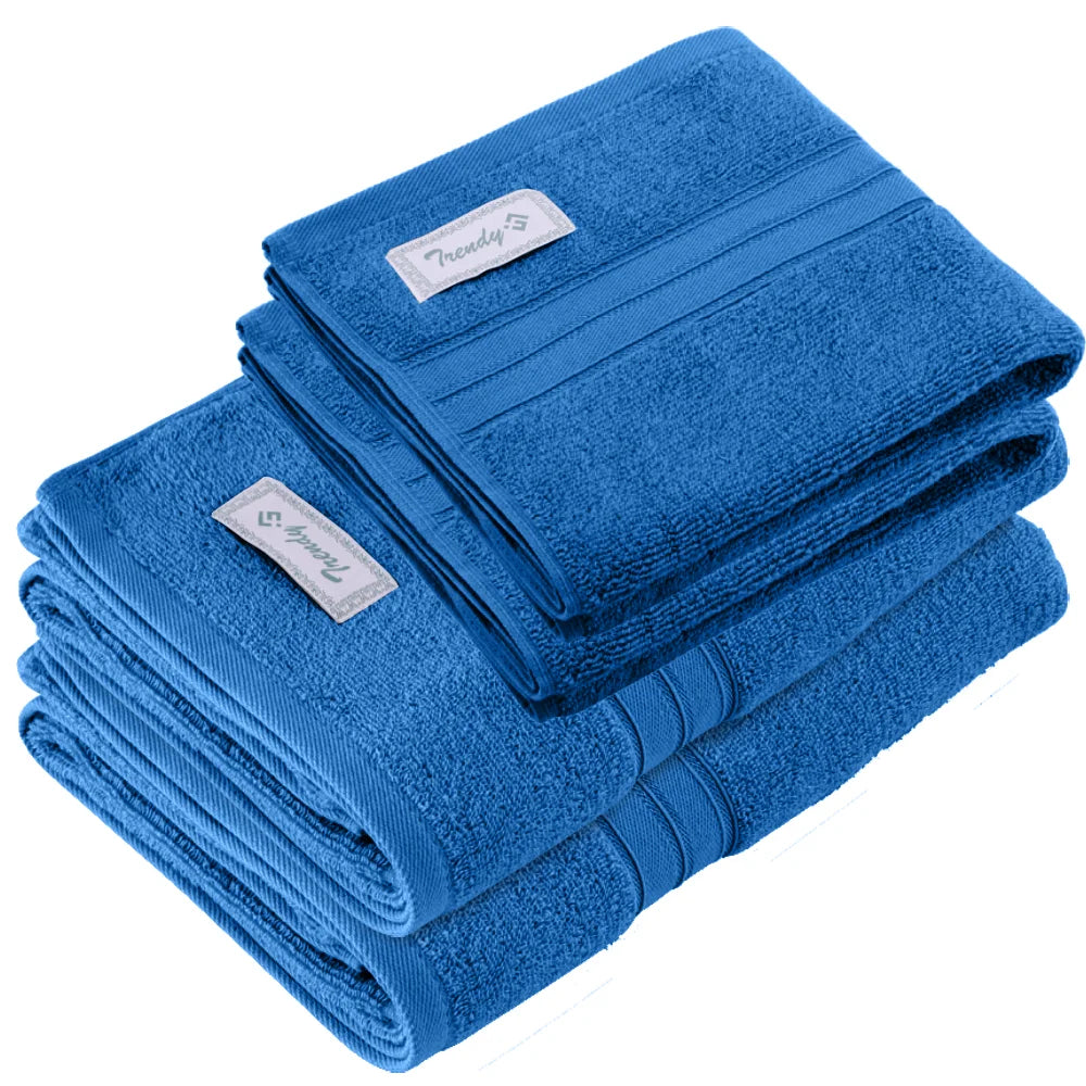 منشفة حمام عصرية من القطن من BYFT Home، عالية الامتصاص وسريعة الجفاف، عالية الجودة