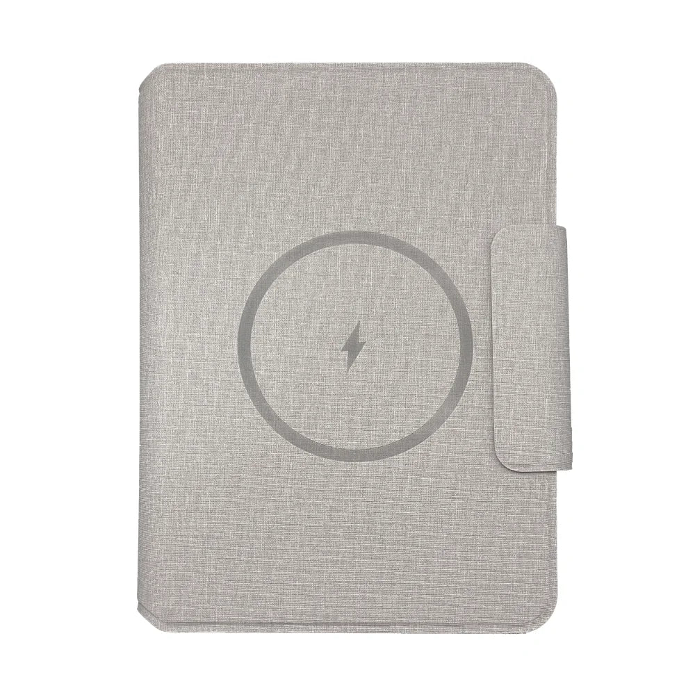 BYFT Wireless Charger Notebook with 5000 mAh Powerbank