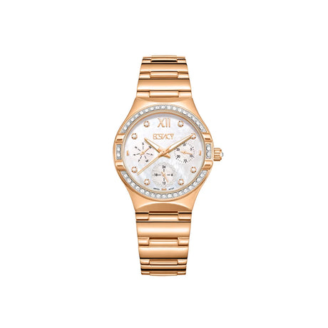 ecstacy-women's-6p29-movement-watch-multi-function-display-and-stainless-steel-strap-e23608-rbkmk-two-tone-rose-gold