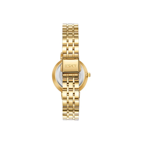 ecstacy-women's-gl12-movement-watch-analog-display-and-stainless-steel-strap-e23506-gbgm-gold