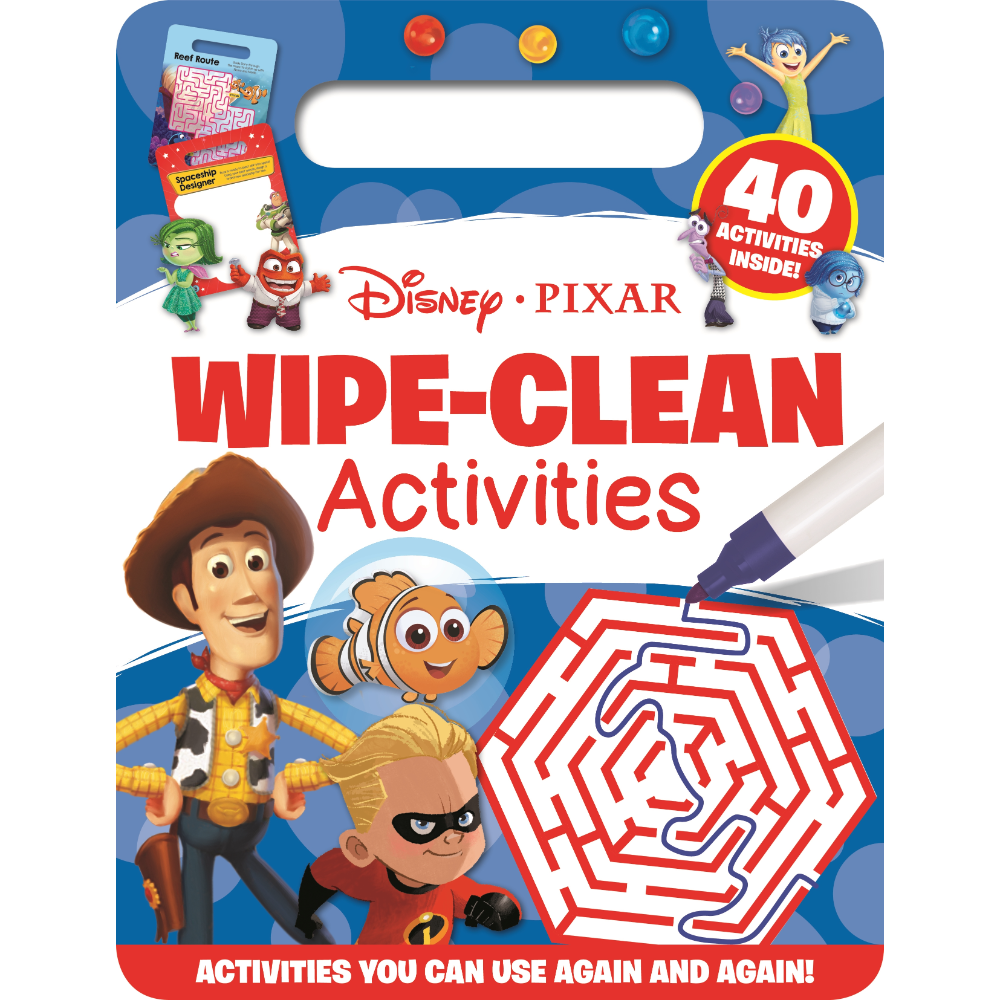 Igloo Disney Pixar Wipe-clean Activities Book