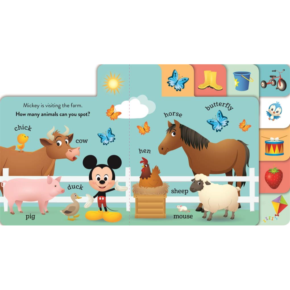 Igloo Disney Baby First Words Book