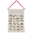 Fabric Christmas Scene Advent Calendar