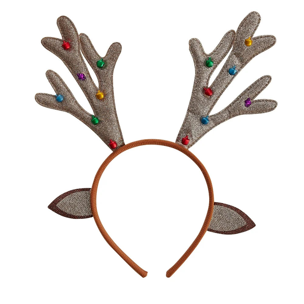 Merry Everything Reindeer Antlers Headband