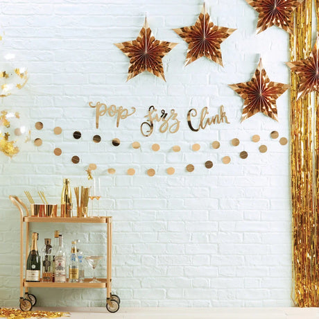 Metallic Star Confetti Balloon