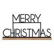 Nordic Noel Merry Christmas Metal Sign