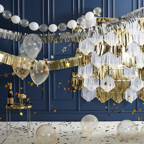 Pop The Bubbly Star Shaped Paper Plates