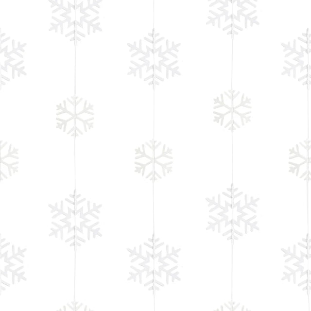 Rustic Christmas Snowflake Garland