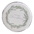 Merry Christmas Wreath Paper Plate
