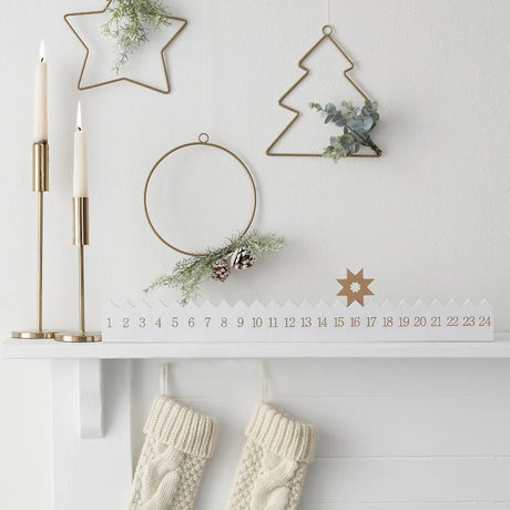 Gold Wiire Antler w/ Bells Headband