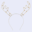 Gold Wiire Antler w/ Bells Headband