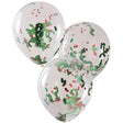 Traditional Touches Pet Holly Confetti Balloons