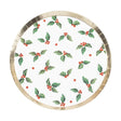 Traditional Touches Merry Christmas Paper Plate