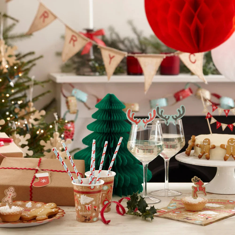 Merry Christmas & Star Christmas Ribbon Kit