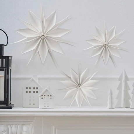 Paper Stars Hanging Decoration