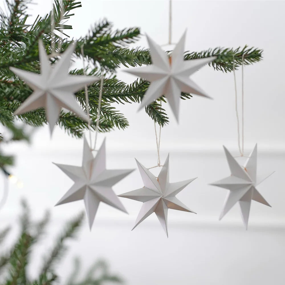 7 Pointed Stars Tree Decoration