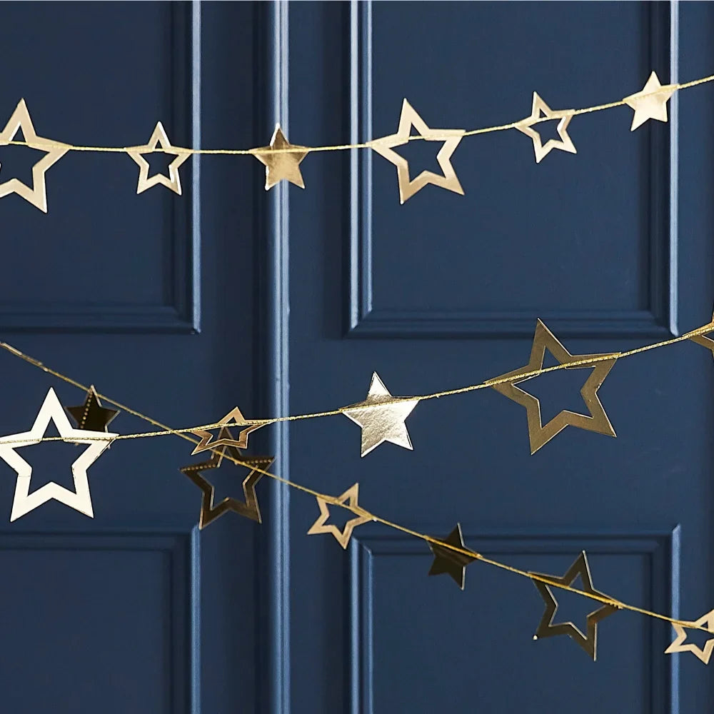 Pop The Bubbly Star Garland