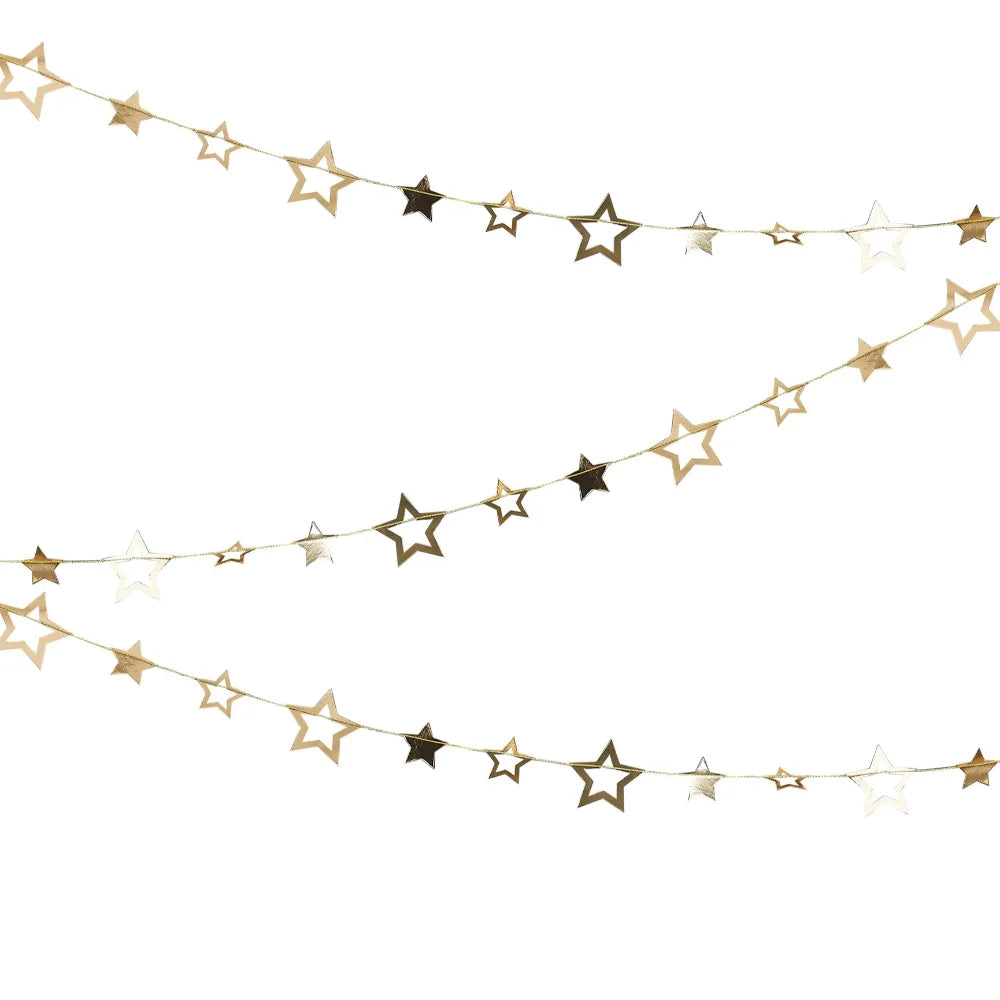 Pop The Bubbly Star Garland