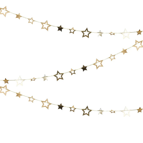 Pop The Bubbly Star Garland