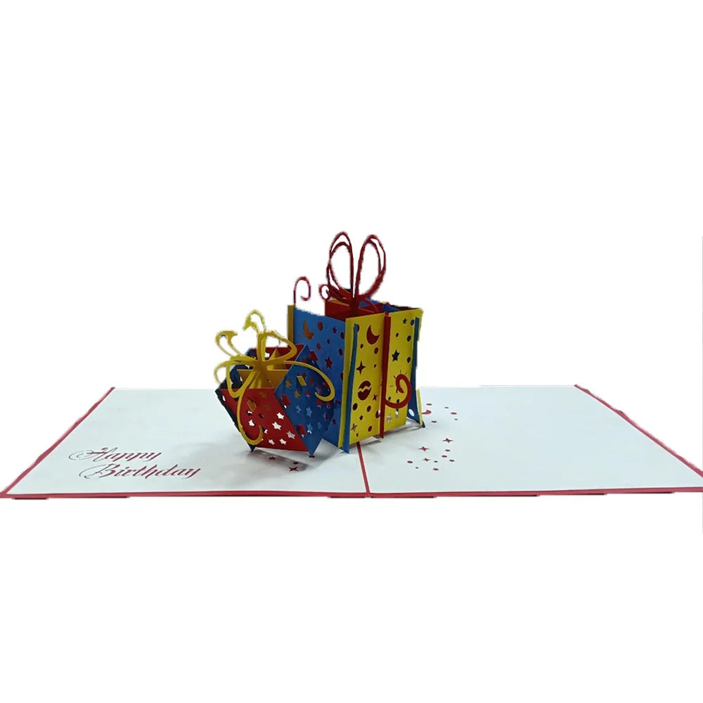 Birthday Gift Pop Up Card