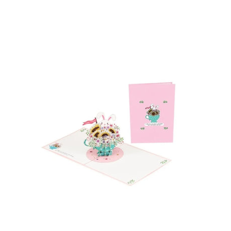 Flower Bouquet Pop Up Card