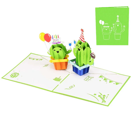 Cactus Birthday Pop Up Card