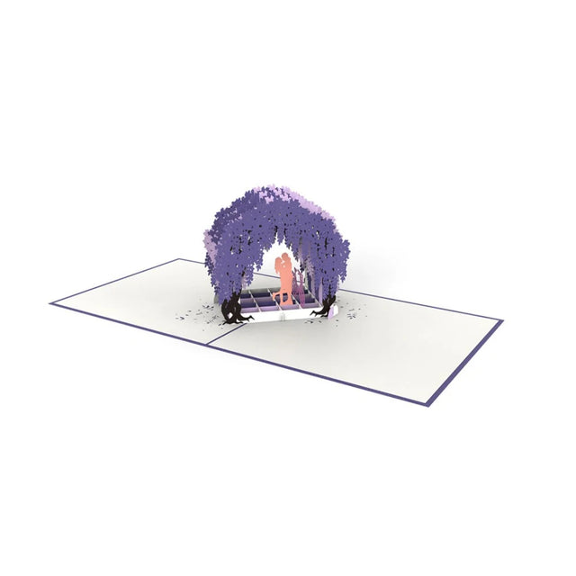 Wisteria gate Pop Up Card