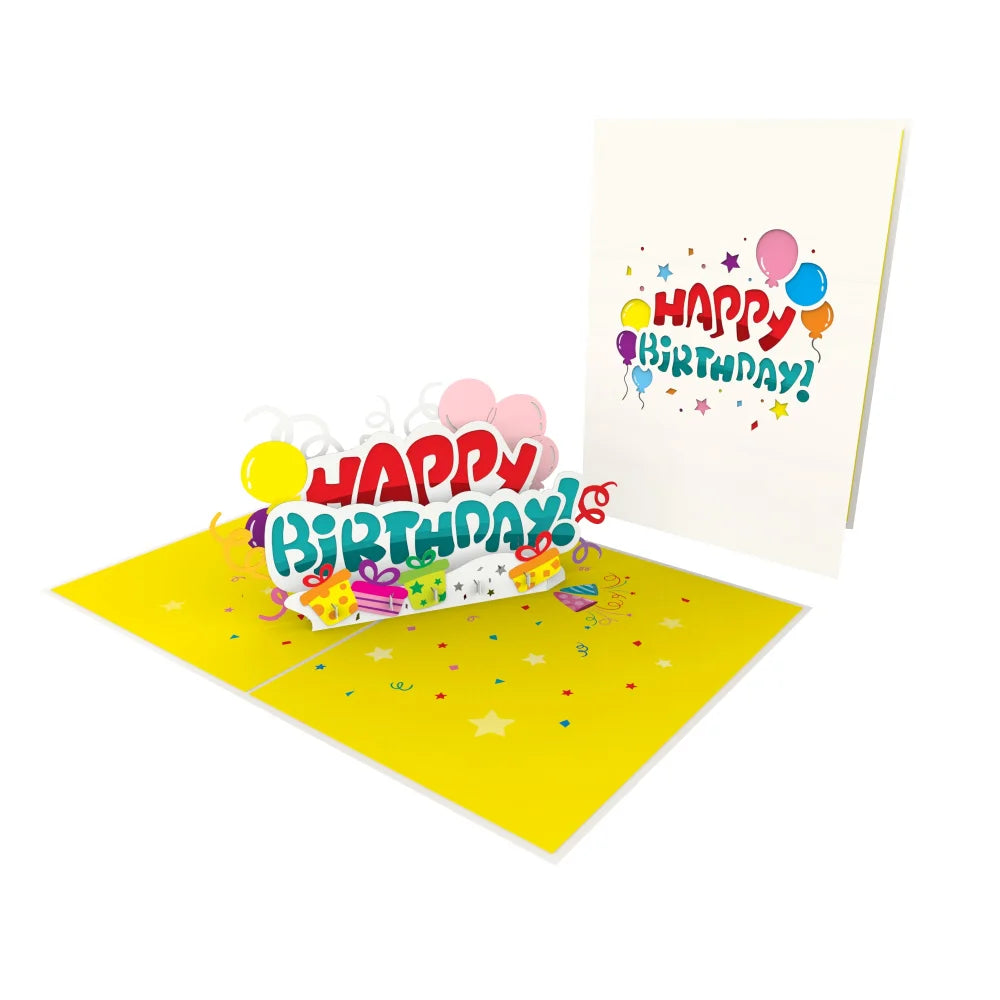 Happy Birthday Pop Up Card