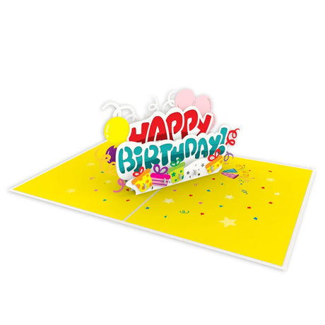 Happy Birthday Pop Up Card