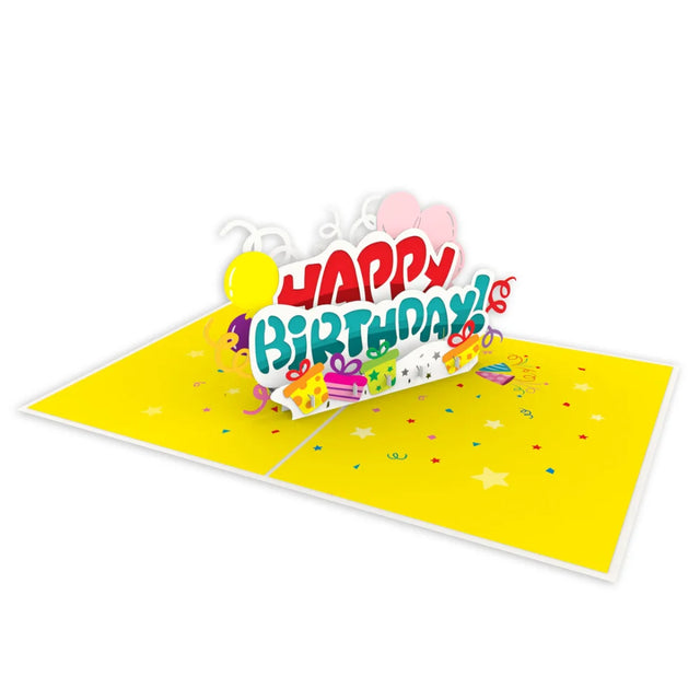 Happy Birthday Pop Up Card