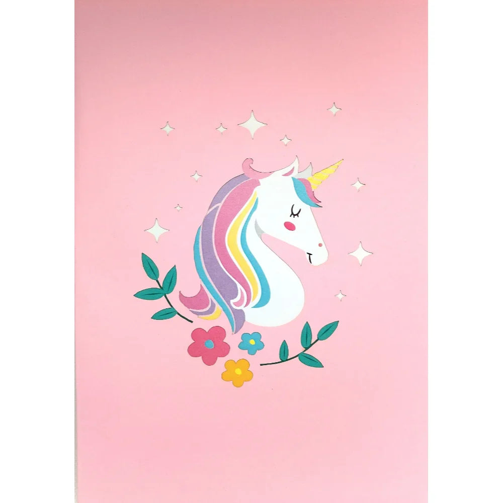 Uicorn Pop Up Card