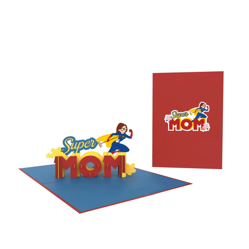 Super Mom Pop Up Card