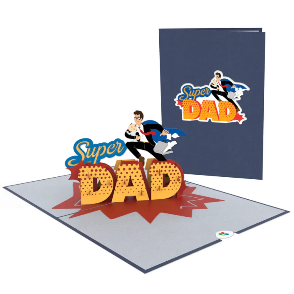 Super Dad Pop Up Card