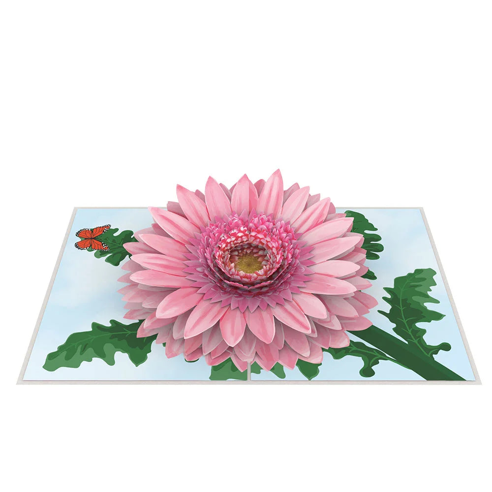 Daisies Flower Pop Up Card