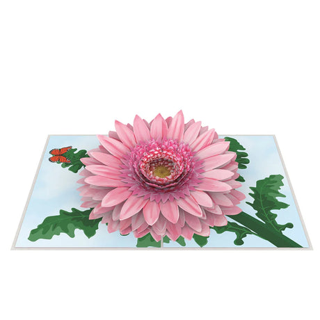 Daisies Flower Pop Up Card