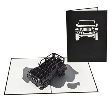 Jeep Pop Up Card