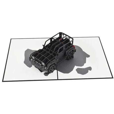 Jeep Pop Up Card