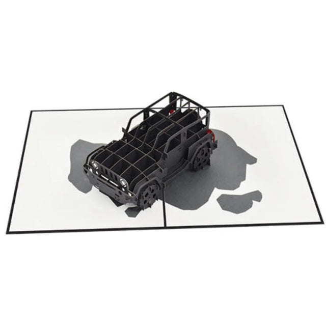 Jeep Pop Up Card