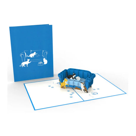 Cats Pop Up Card