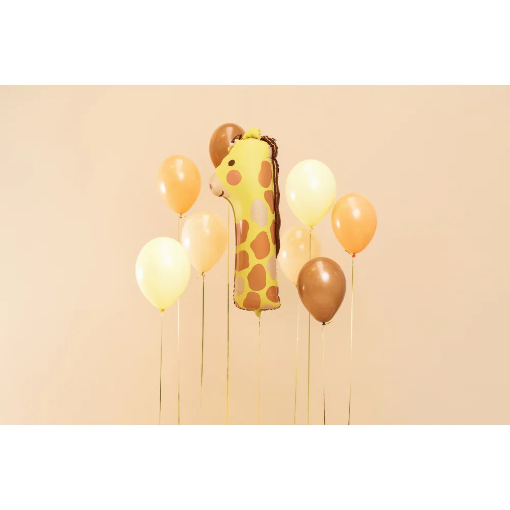 Foil Balloon Number 1 - Giraffe