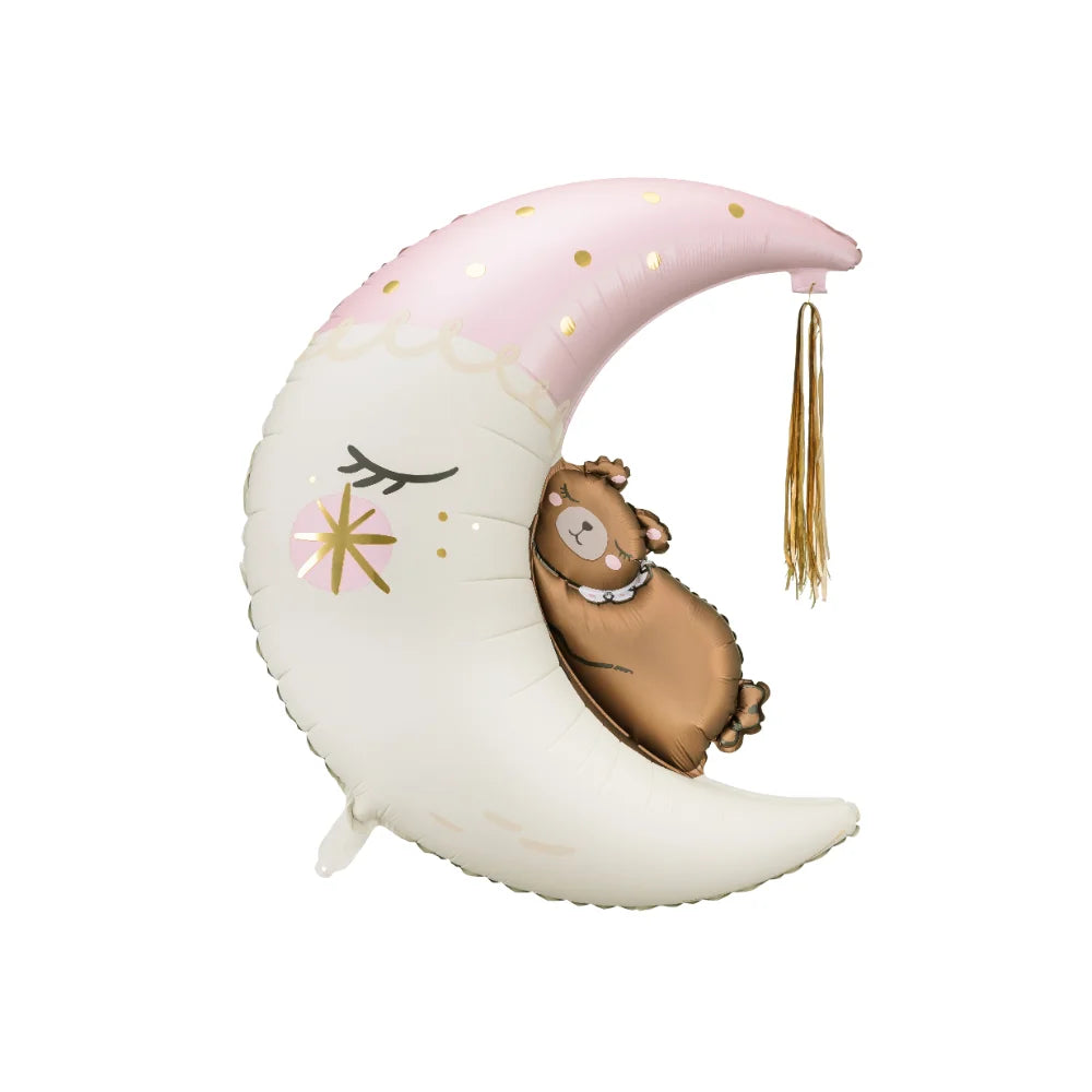 Foil Balloon - Teddy Bear On The Moon