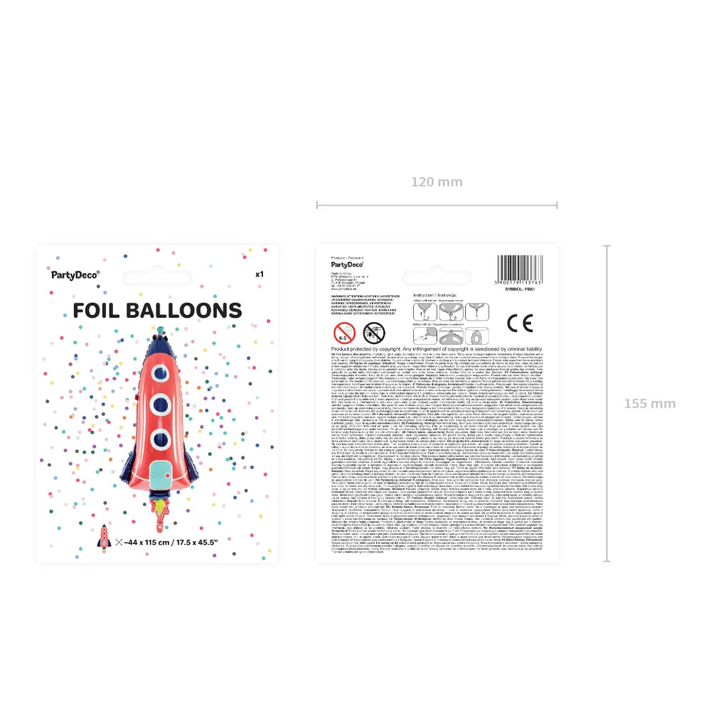 Foil Balloon - Rocket