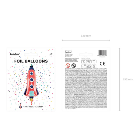 Foil Balloon - Rocket