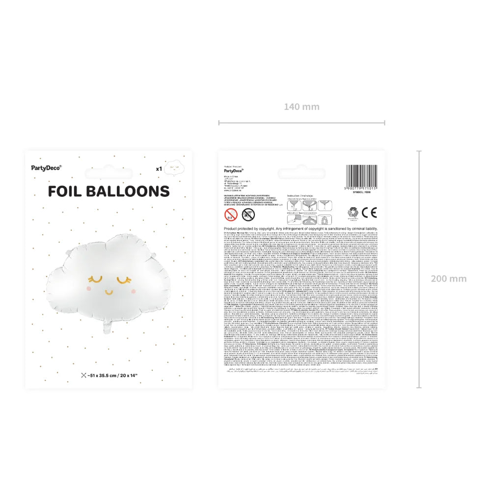 Foil Balloon - Cloud