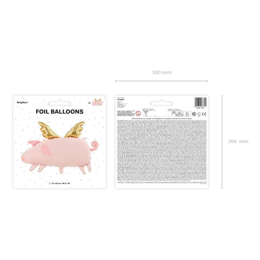 Foil Balloon - Pig