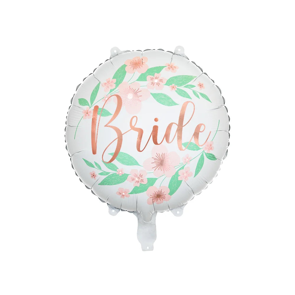 Flower Bride Foil Balloon